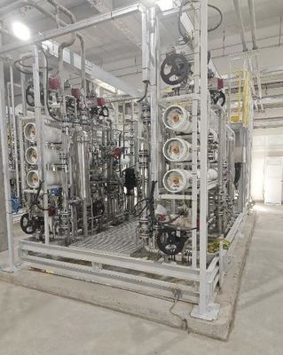 Промышленная двухступенчатая система обратного осмоса Скид установлен для улучшения качества воды