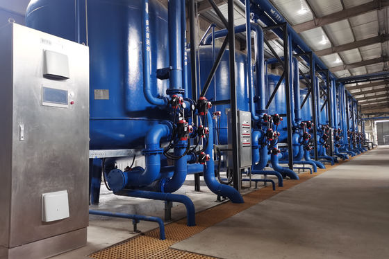 Промышленный железо-мангановый фильтр воды очистка воды многослойный дизайн фильтра